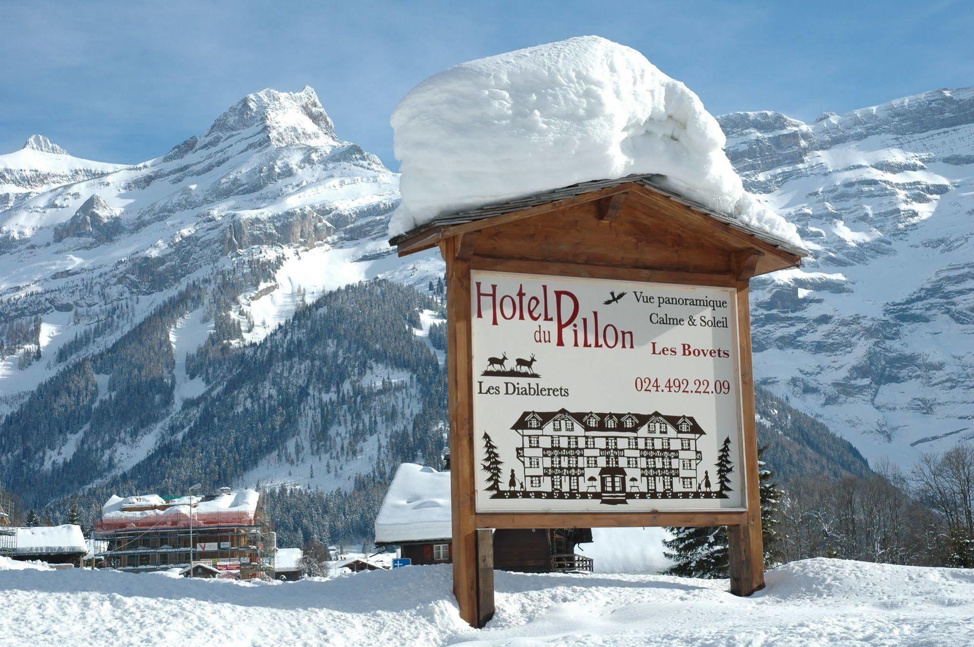 Historic Hotel Du Pillon Les Diablerets Exterior foto