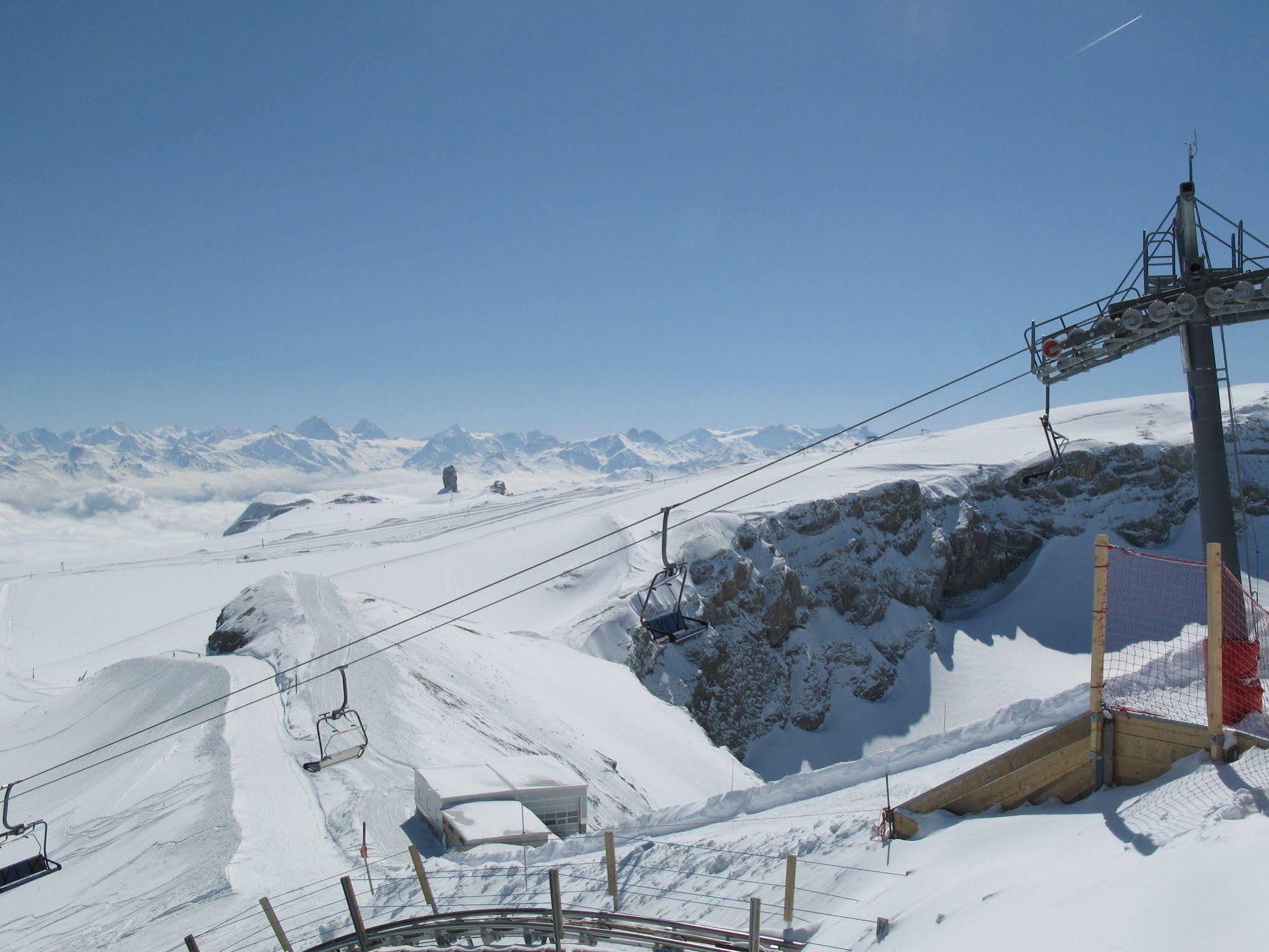 Historic Hotel Du Pillon Les Diablerets Exterior foto